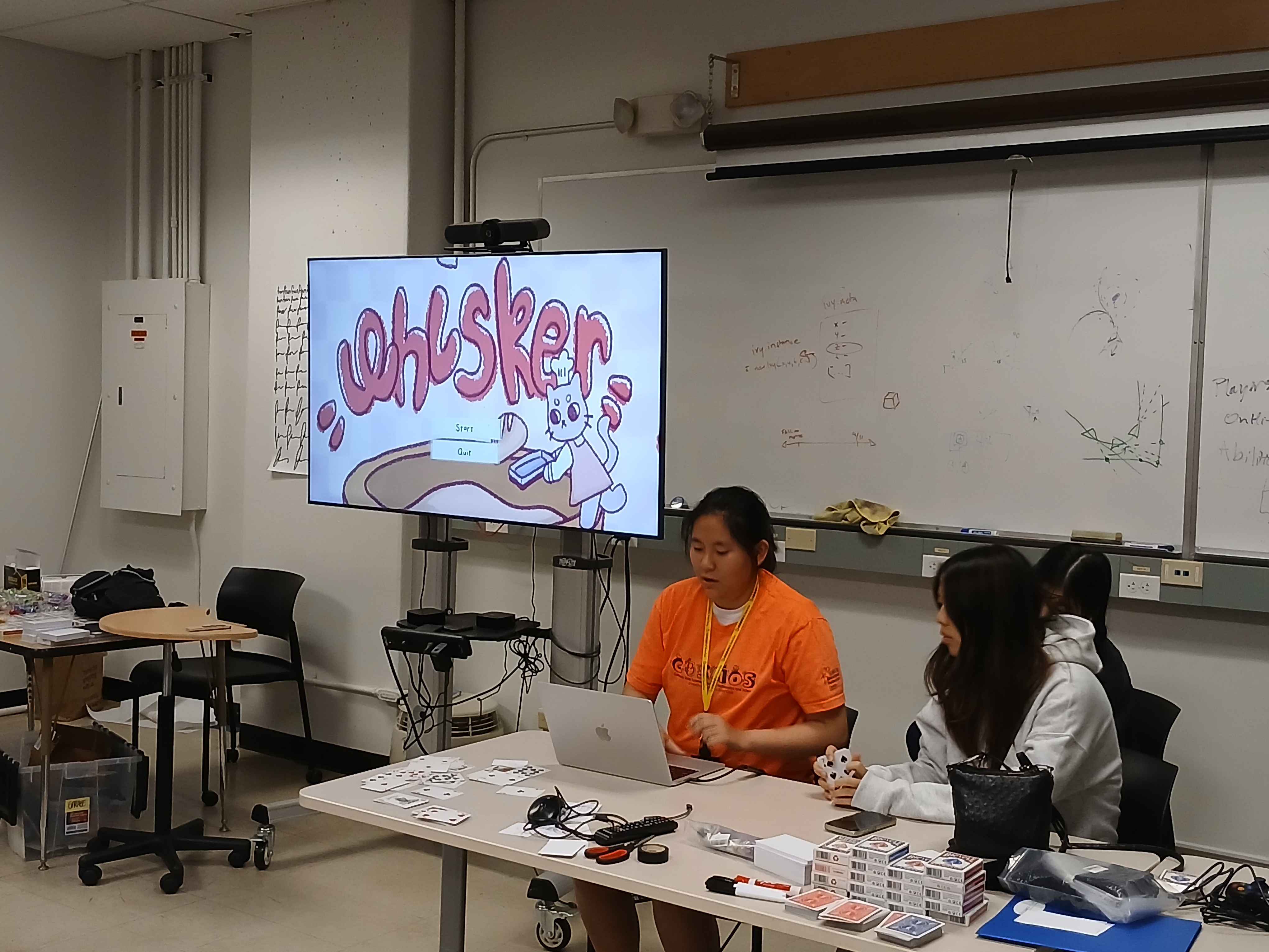 Whisker title screen