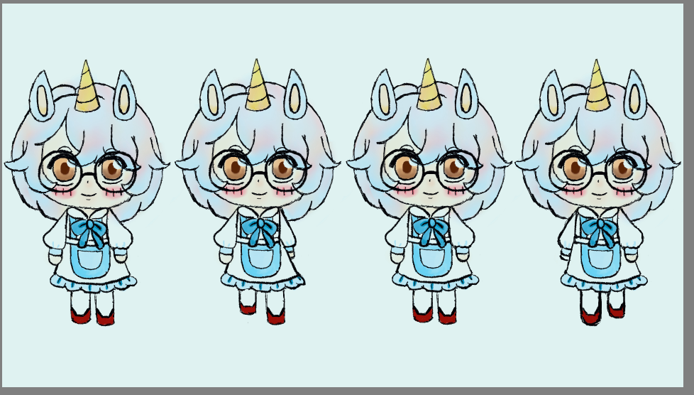 First character design